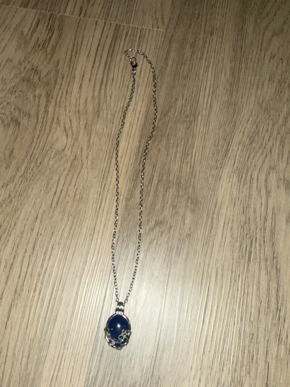 Katherine Pierce Daylight Necklace TVD Lapis Lazuli Gothic Pendant